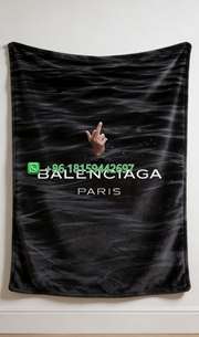 Balenciaga Throw Blankets